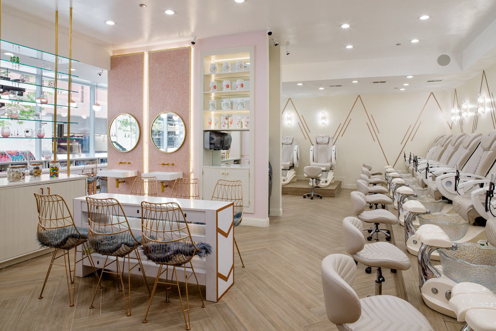 Nail Salon 60611 Bedazzled Nails Spa Of Chicago Illinois Gel 